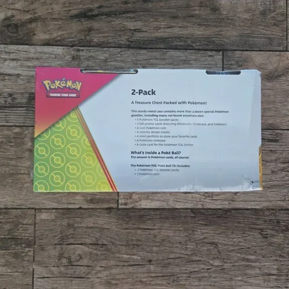 White Pokemon TCG Fall 2021 Collector Chest and Level Poke Ball & Collectors Tin - Picture 5 of 7